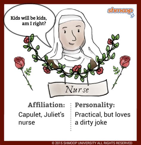 describe the nurse in romeo and juliet